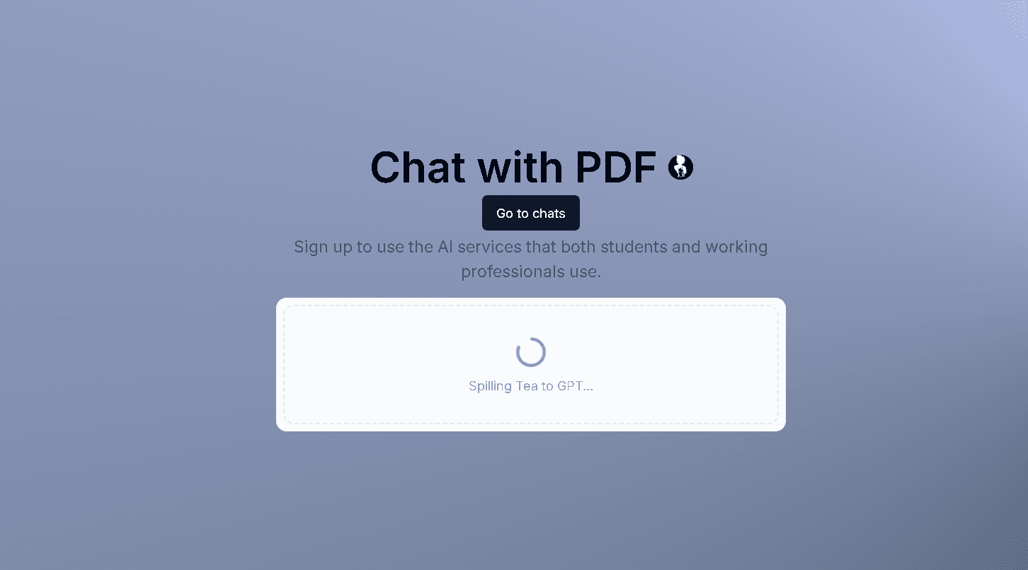 ChatWithPDF